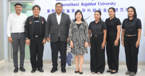 สวพ.จับมือชมรมแม่บ้านตำรวจ ร่วมหารือพัฒนาผลิตภัณฑ์ชุมชนสุราษฎร์ธานี